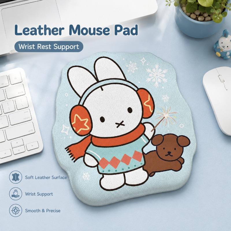 وسادة فأرة جلدية بتصميم أنيمي  - مراجعة Leather Desk Pad وسعره