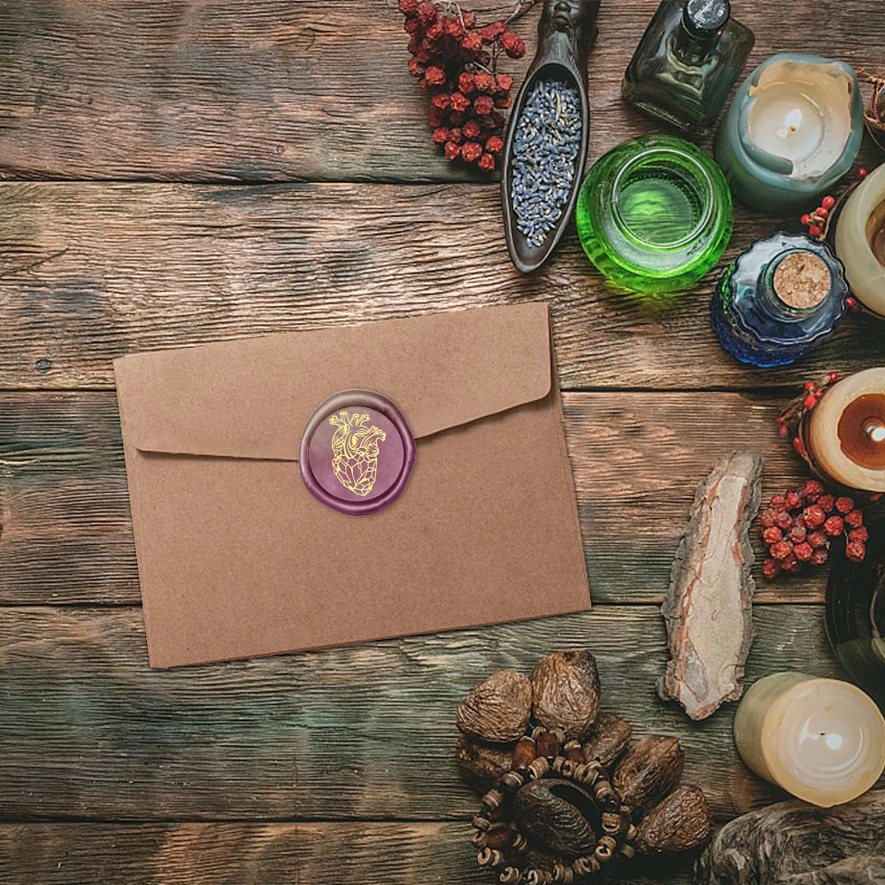 مجموعة أختام الشمع، 1 رأس نحاس - مراجعة Wax Seal Stamp Set وسعره
