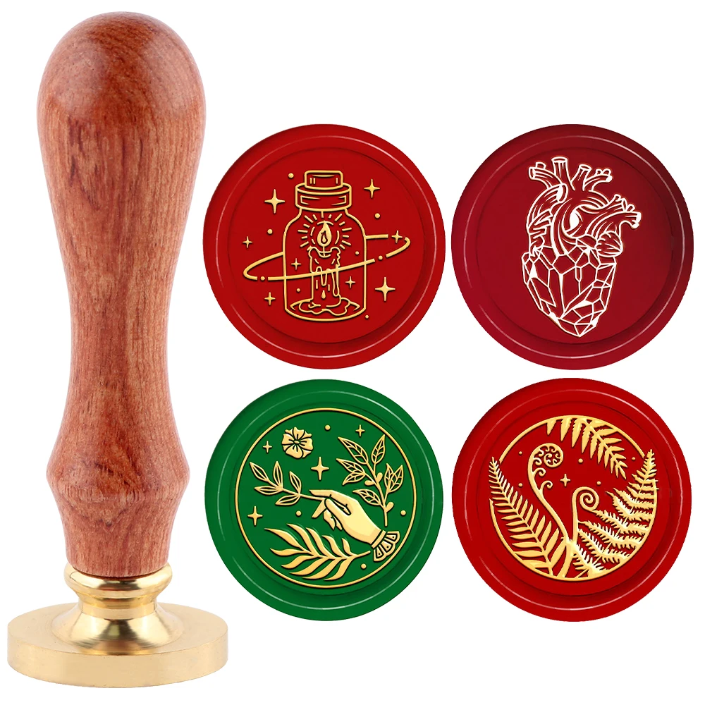 مجموعة أختام الشمع، 1 رأس نحاس - مراجعة Wax Seal Stamp Set وسعره